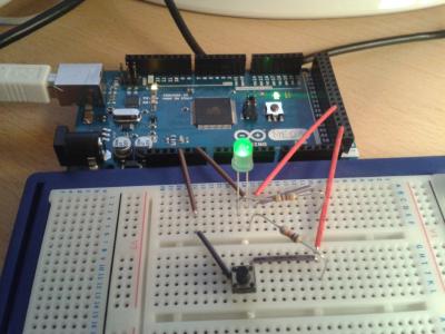 Arduino pulsing an LED